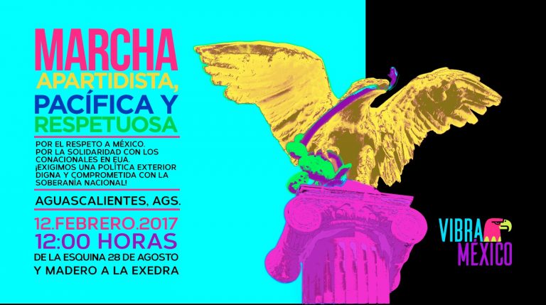Convocan en Aguascalientes a Marcha por la Dignidad Nacional