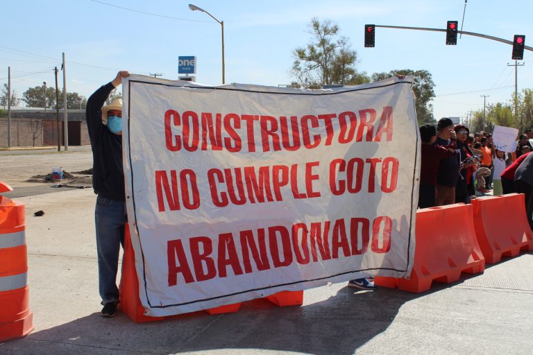 Vecinos de San Gerardo se manifiestan por el desabasto de agua potable