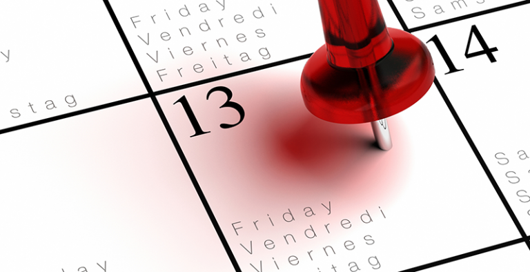 ¿Qué pasa con el Viernes 13?