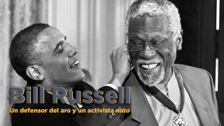 Un defensor del aro y un activista nato: Bill Russell